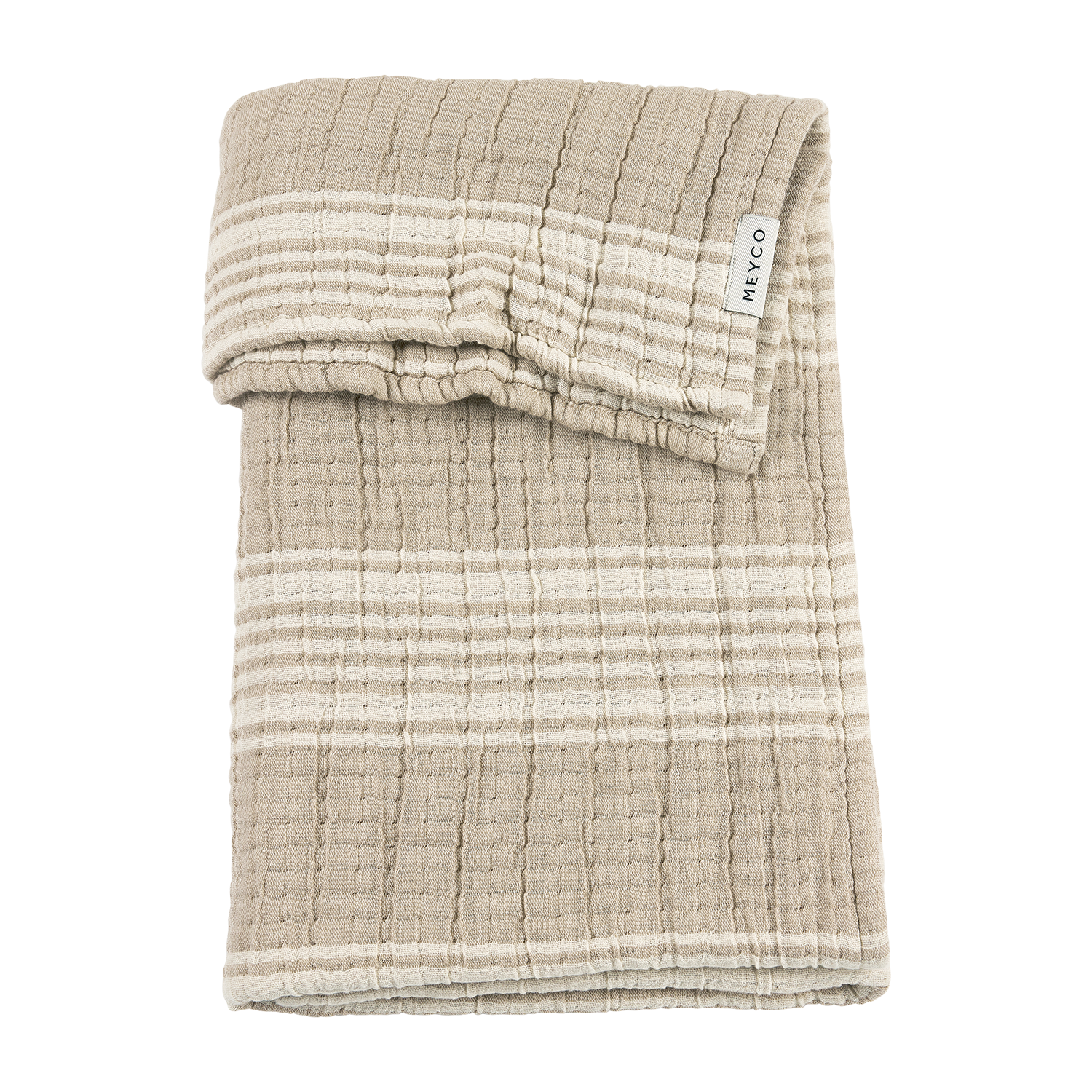 Blanket pre-washed muslin jacquard