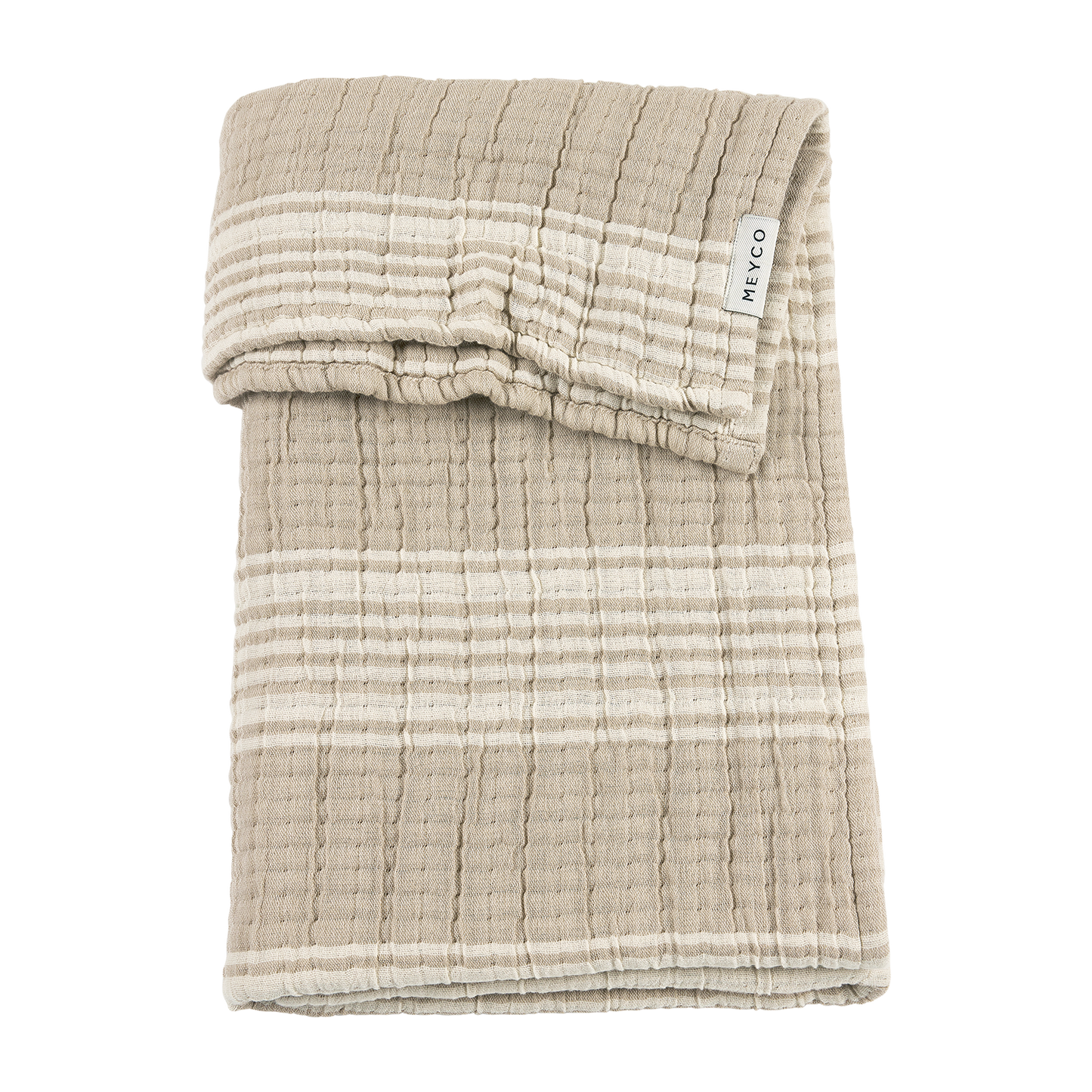 Blanket pre-washed muslin jacquard