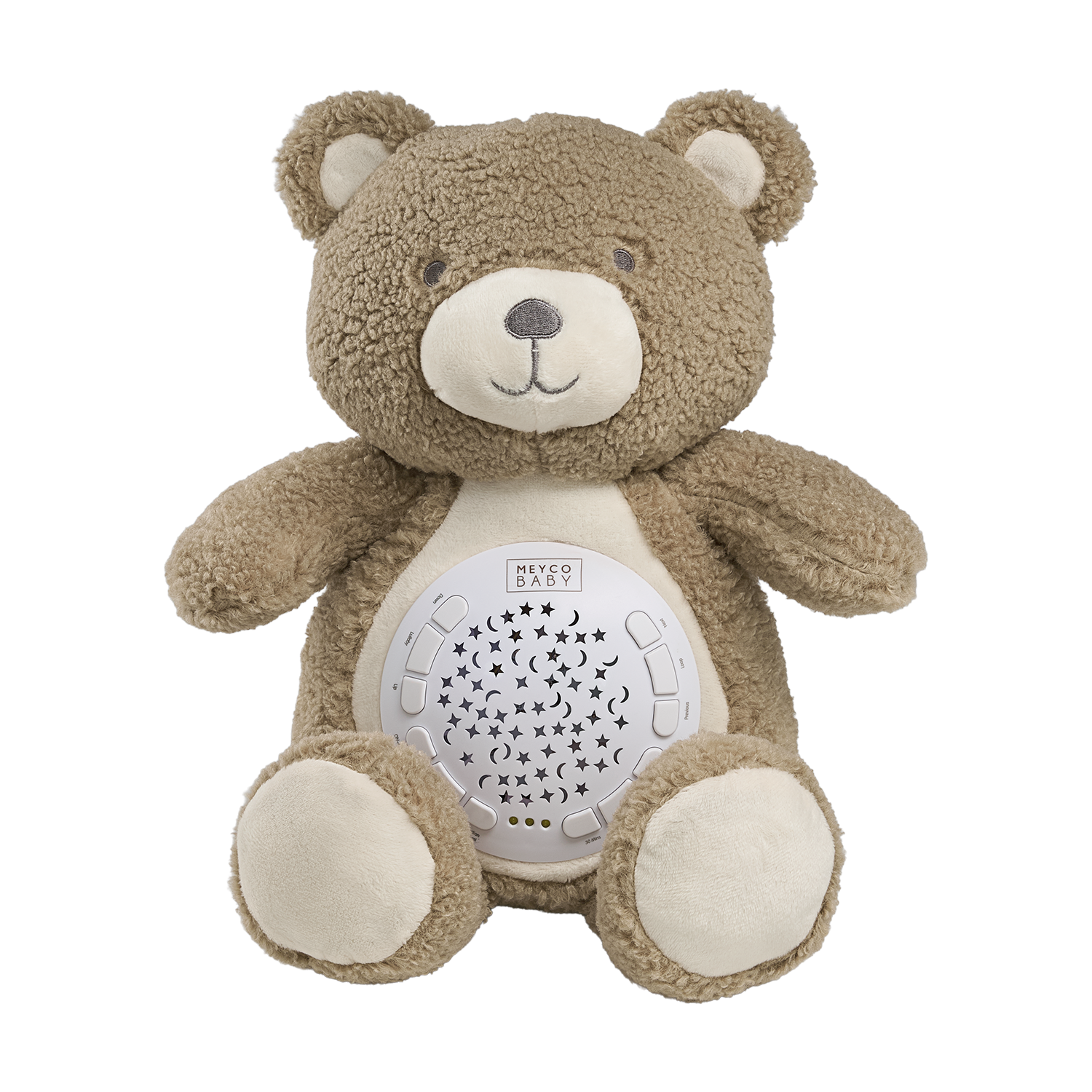 Meyco Buddy Sleep Aid Deluxe - Bear Warm Brown