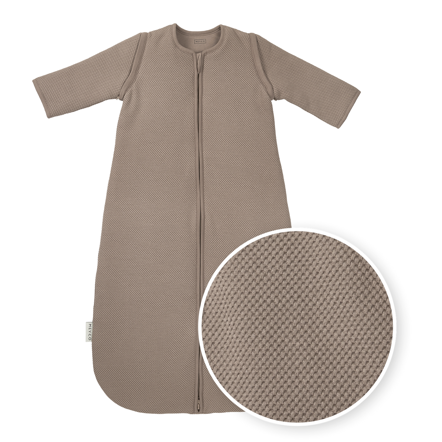 Studio Schlafsack gefüttert abnehmbaren Ärmel Classic - Dark Taupe