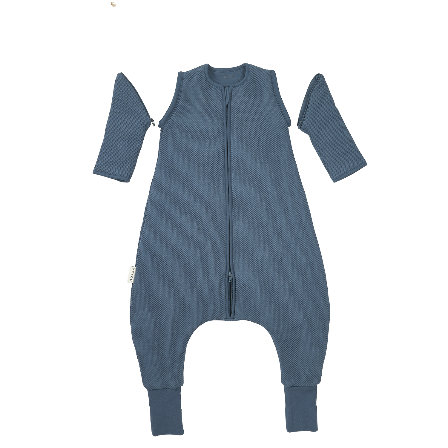 Studio jumper gevoerd afritsbare mouw met voetjes Classic - Indigo