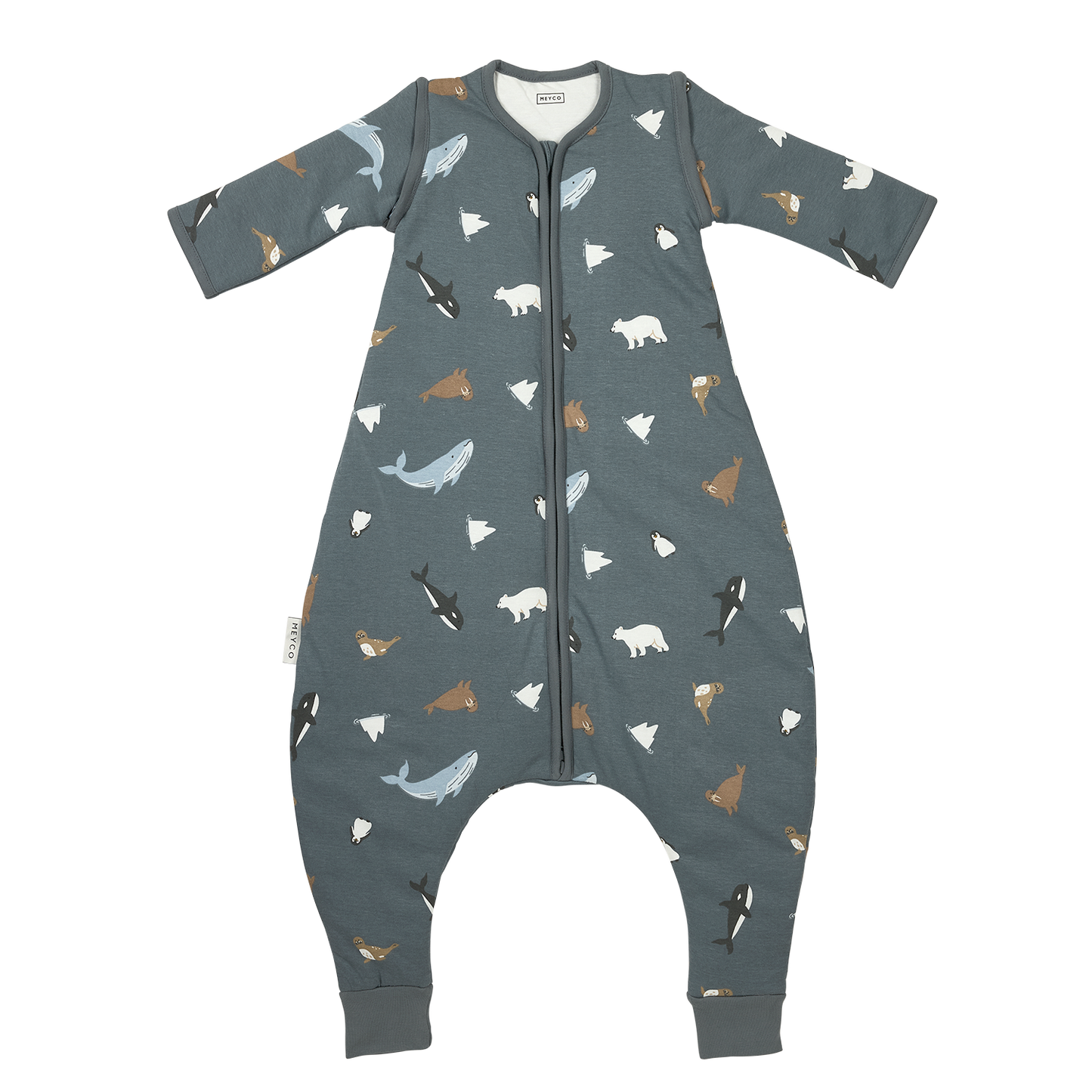 Jumper gevoerd afritsbare mouw jersey - Arctic Multicolor