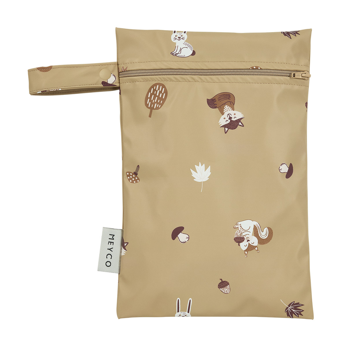 Nasstasche - Forest Animals Sand