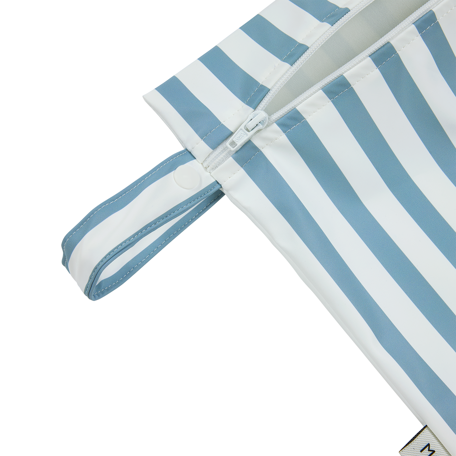 Waterdicht zakje - Fat Stripe Jeans Blue