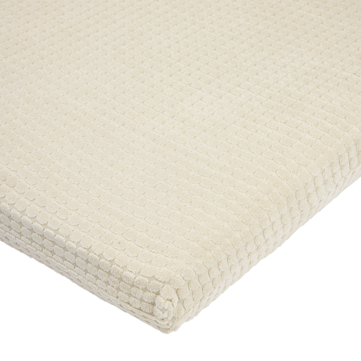 Fitted sheet deluxe jacquard - Pebble Soft Sand