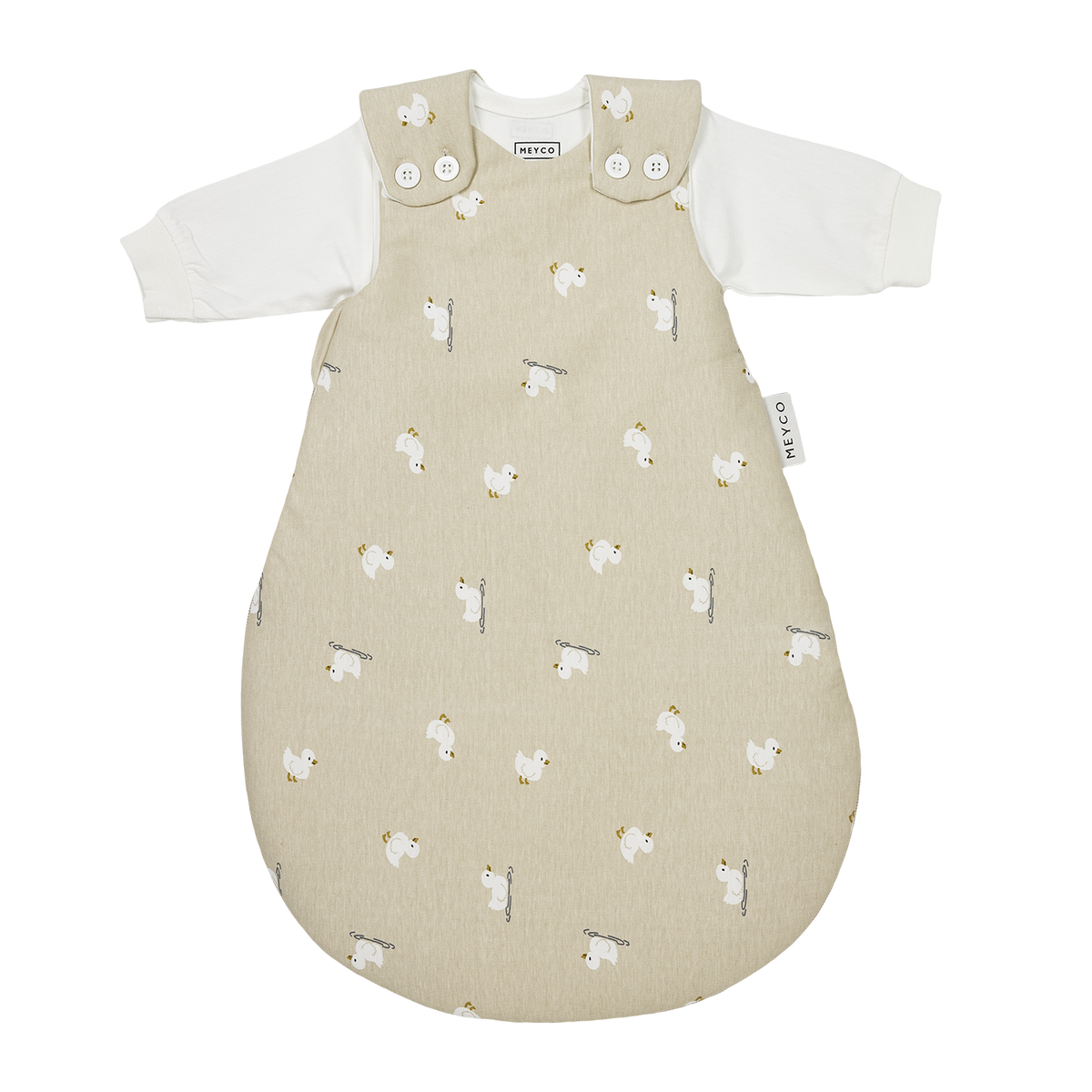 Schlafsack 3-teilig jersey - Duck Soft Sand