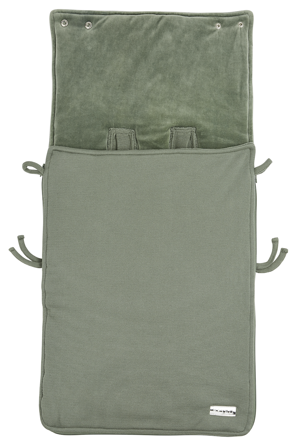 Fußsack Knit Basic - forest green - 40x82cm