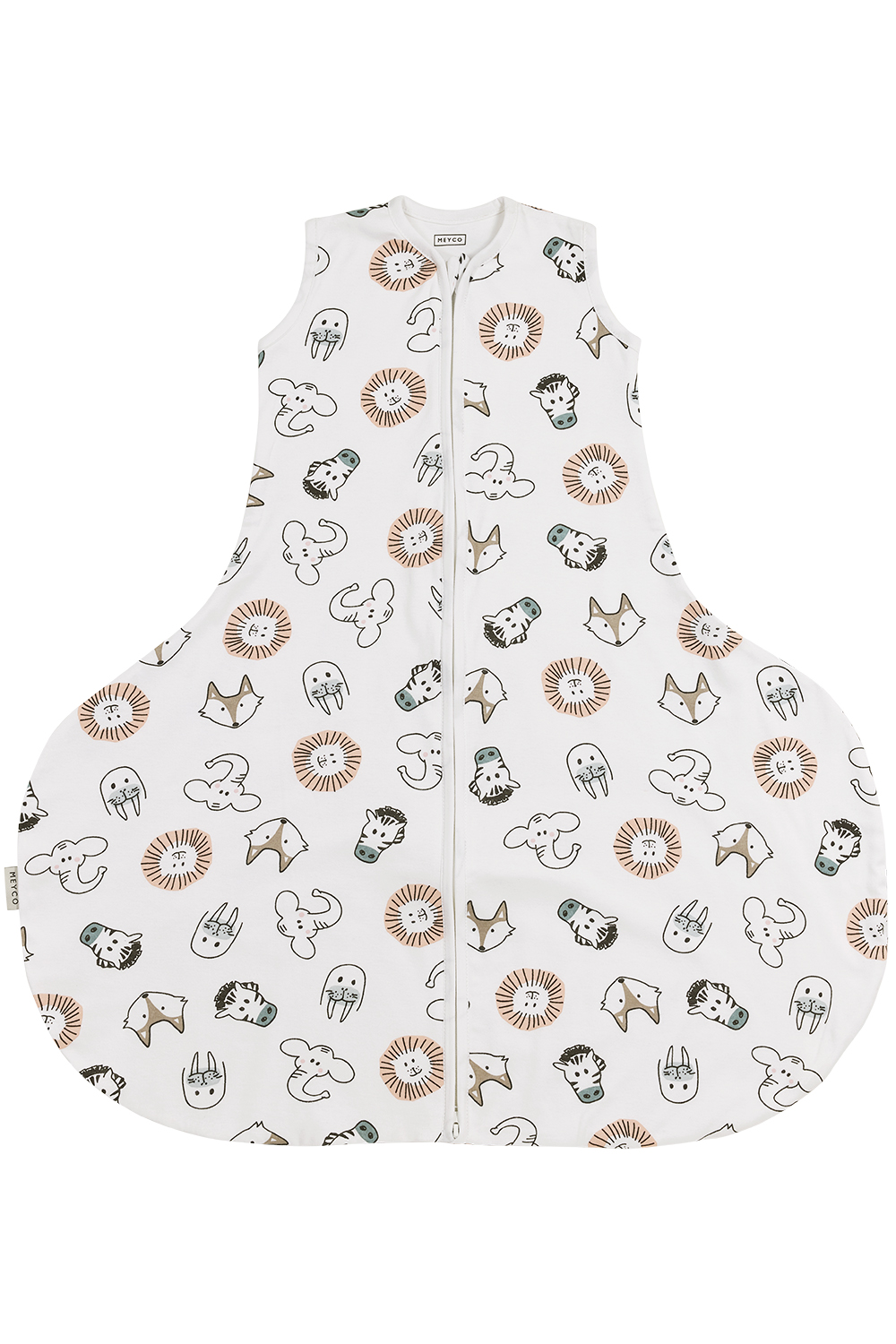 Schlafsack Hüftdyplasie Animal - multicolour - 70cm - 0.5 TOG