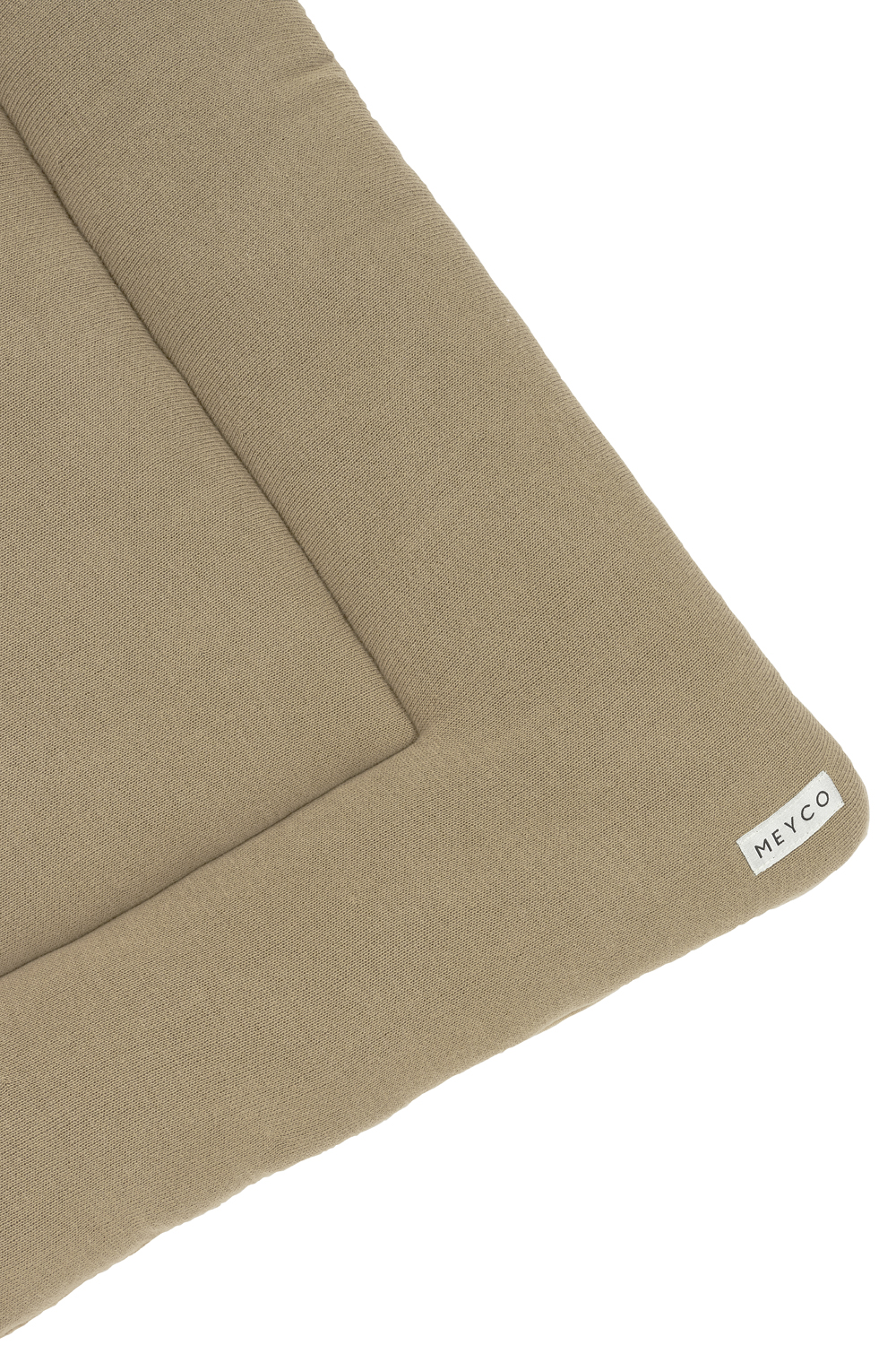 Laufgittereinlage Knit Basic velvet - taupe - 77x97cm