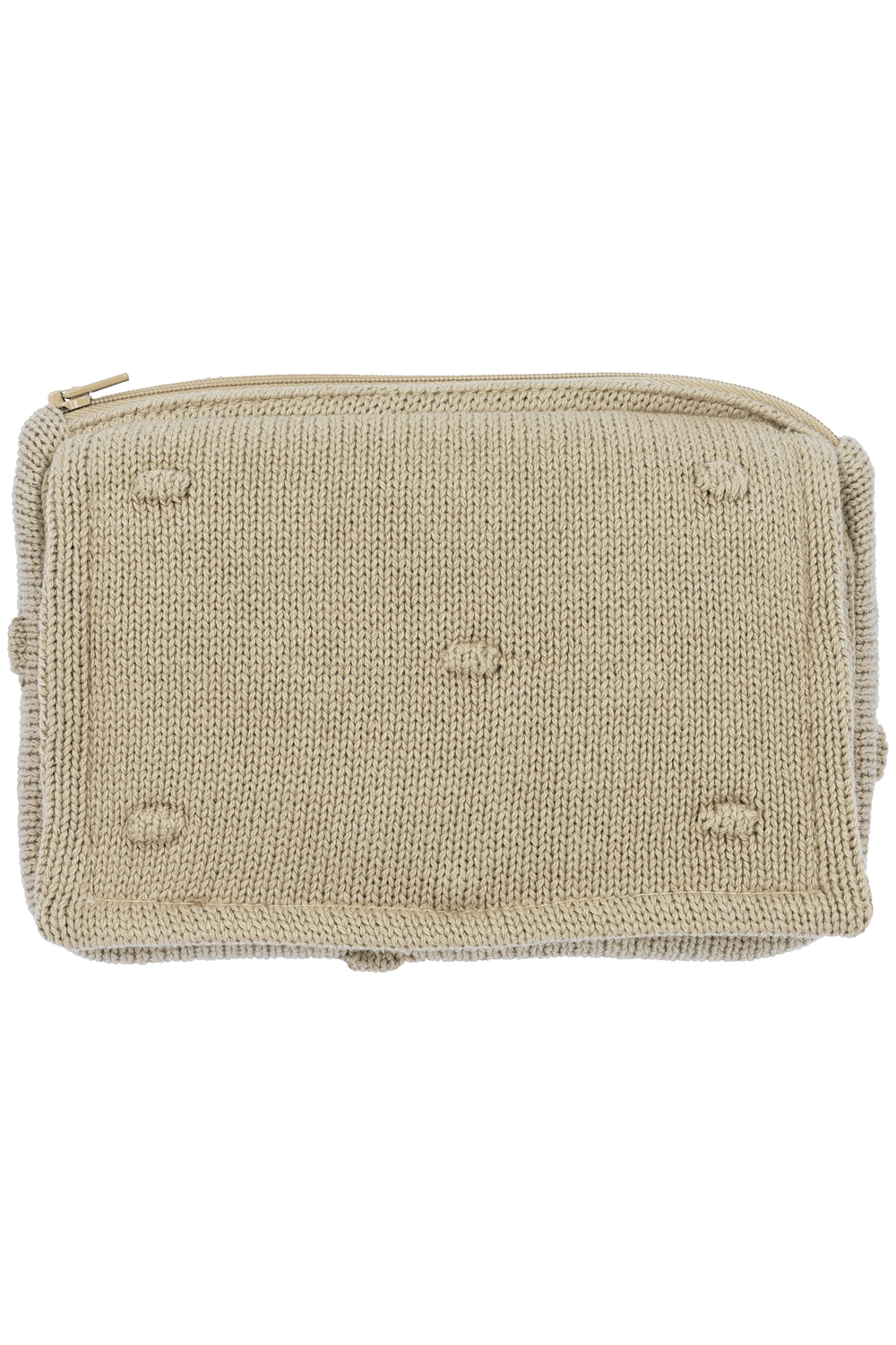 Wipes pouch Mini Knots - sand