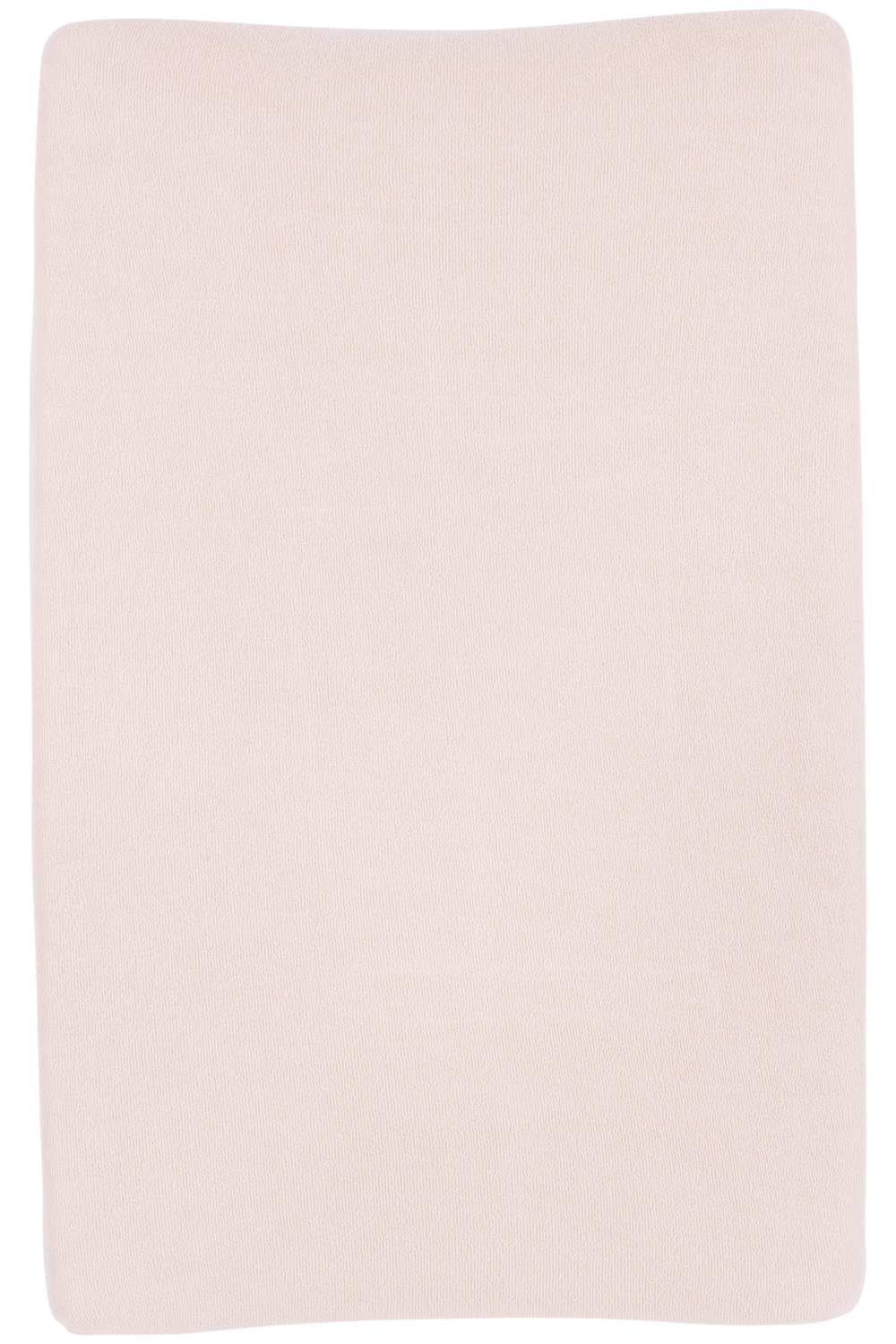 Aankleedkussenhoes badstof Uni - soft pink - 50x70cm