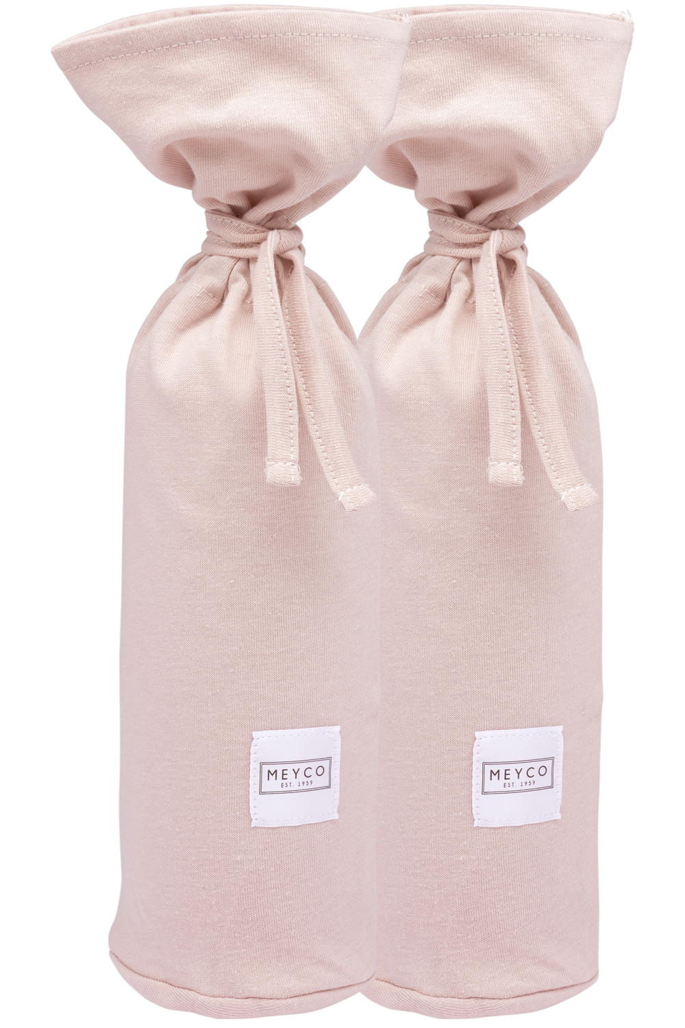 Hot water bottle cover 2-pack Uni - soft pink