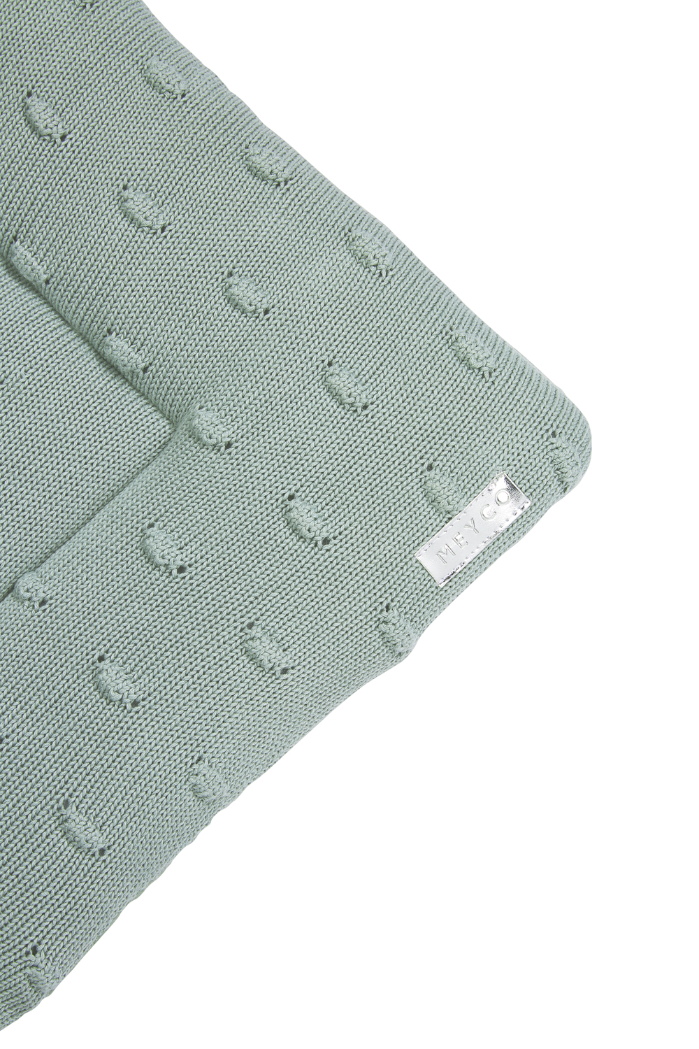 Boxkleed Knots - Stone Green - 77x97cm