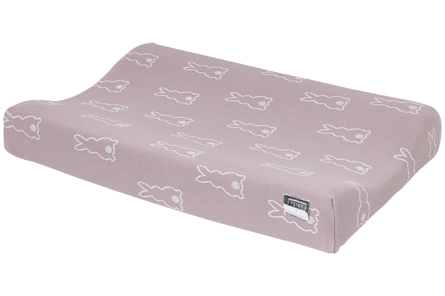 Changing mat cover Rabbit - lilac - 50x70cm