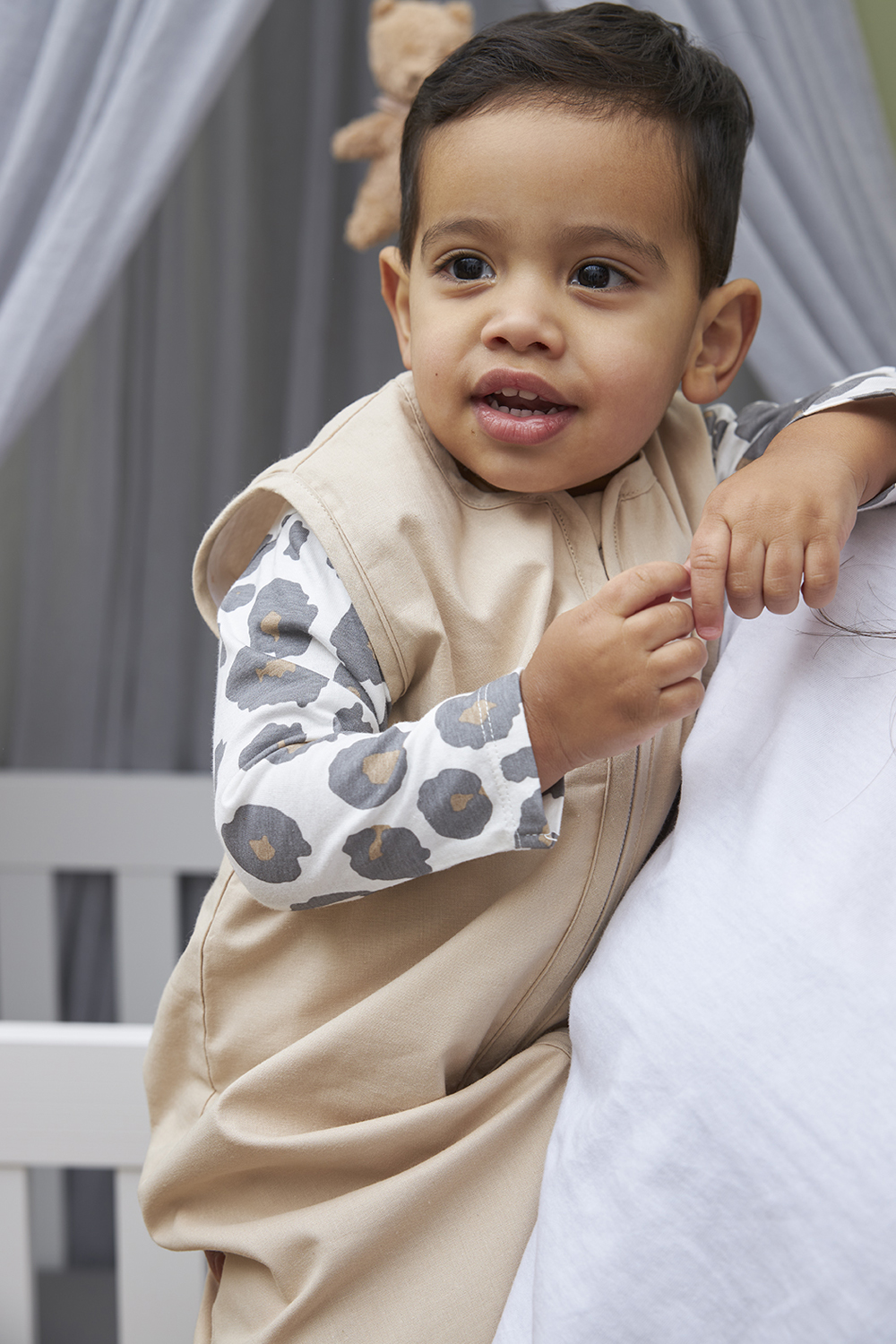 Baby zomerslaapzak Uni - sand - 110cm - 0.3 TOG