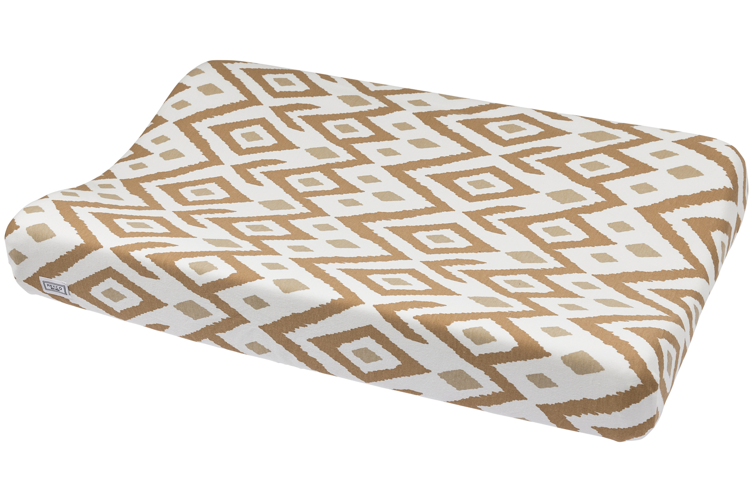 Changing mat cover Ikat - sand - 50x70cm