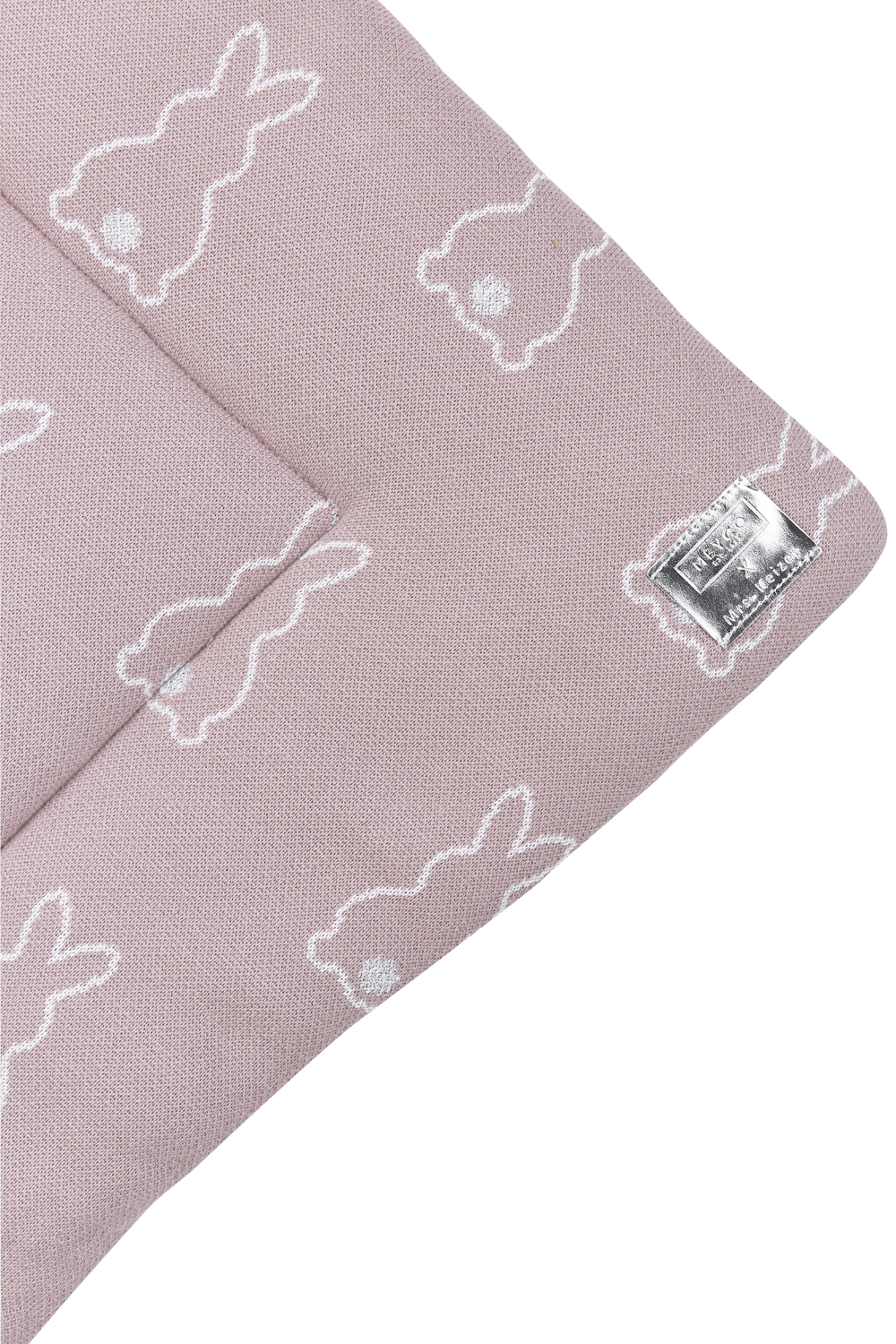 Playpen mattress Rabbit - lilac - 77x97cm