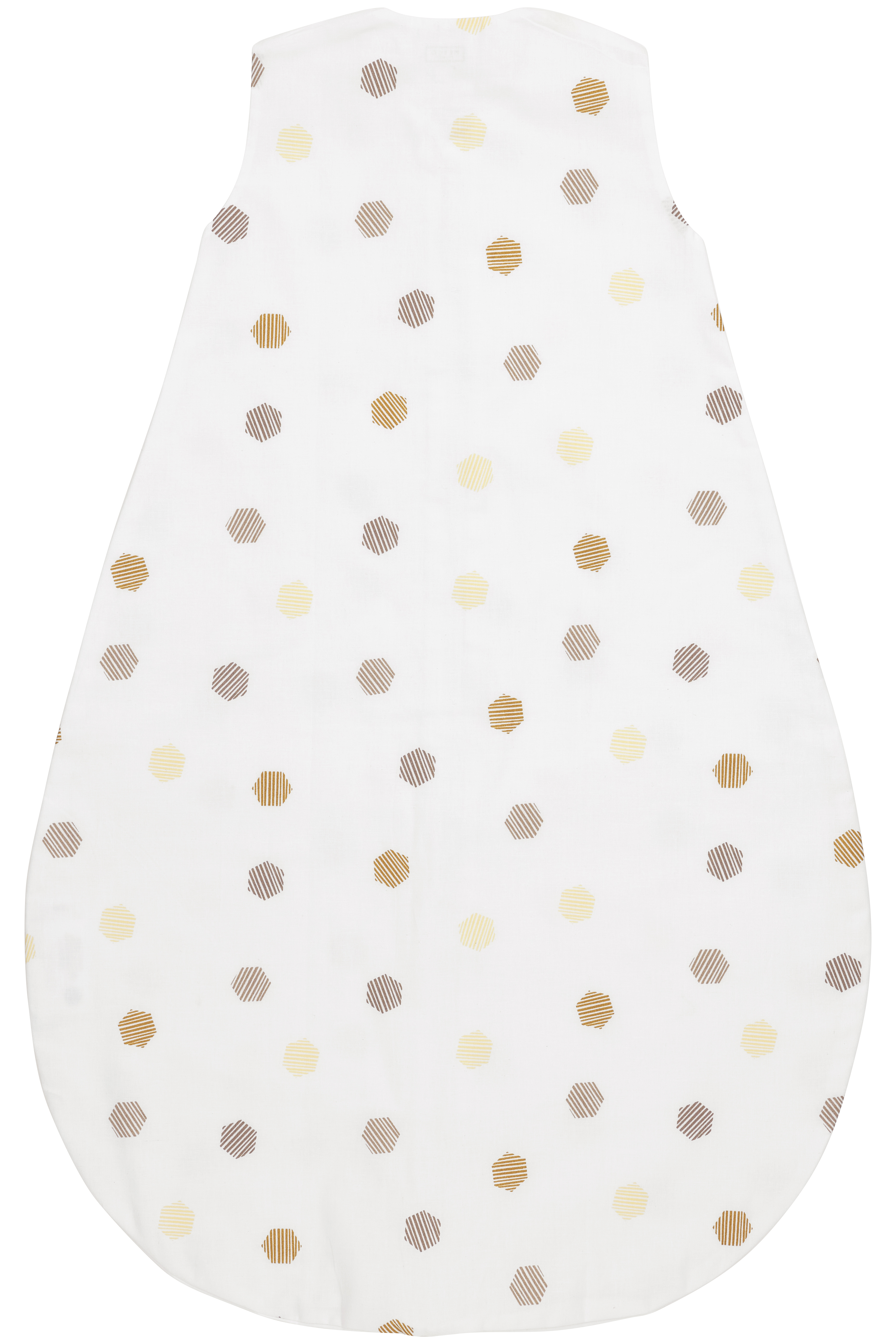 Baby slaapzak rond Honeycomb - honey gold - 90cm