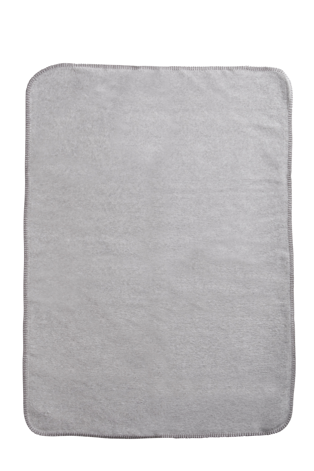 Ledikant deken Uni - grey melange - 100x150cm