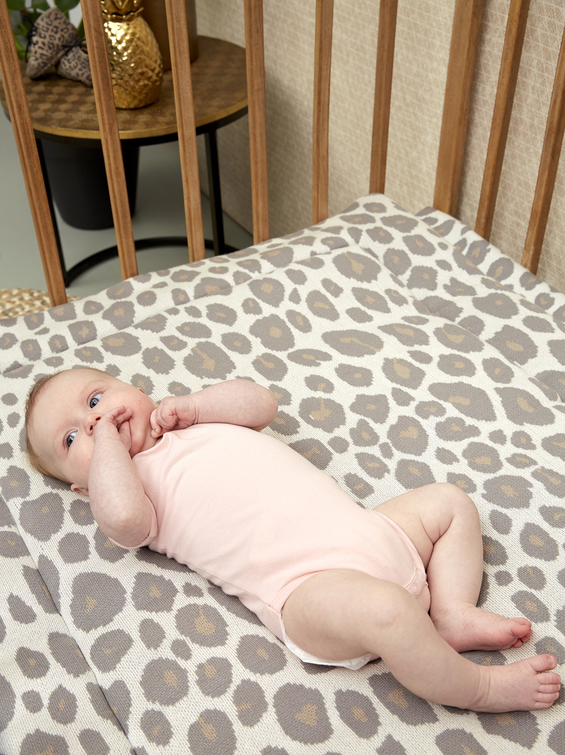 Playpen mattress Panther - neutral - 77x97cm