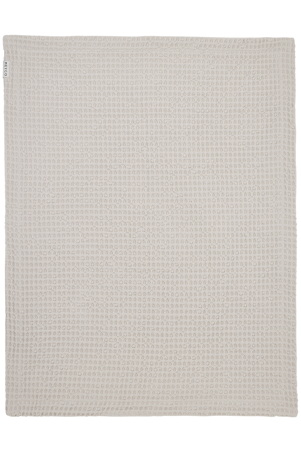 Babydecke groß Waffle Cotton - greige - 100x150cm