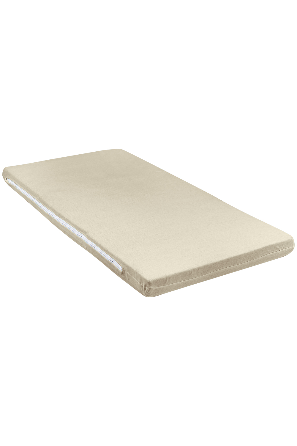 Camping bed mattress cover deluxe Uni - sand - 60x120cm