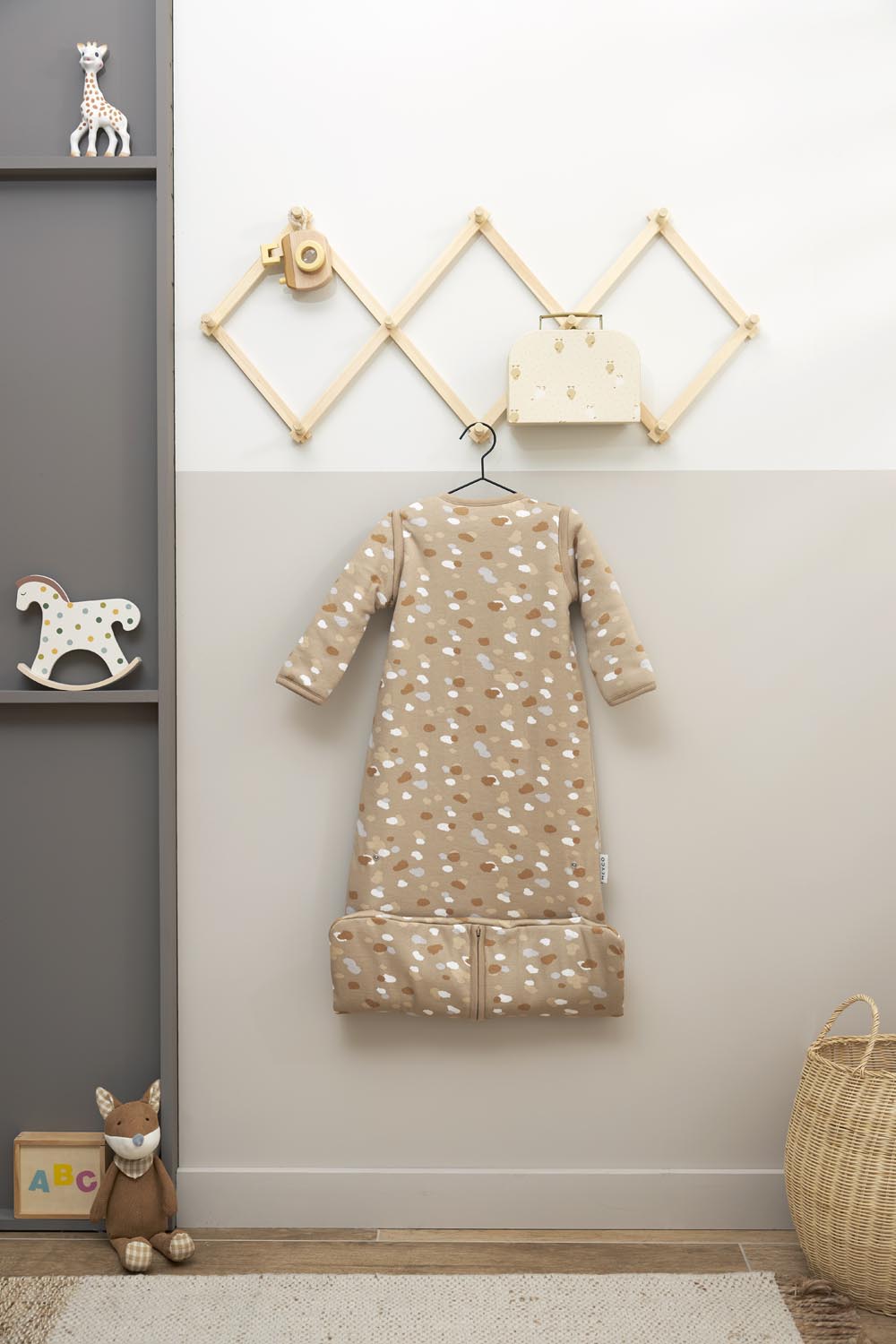 Baby slaapzak 4 seizoenen Stains - sand - 3.0 TOG