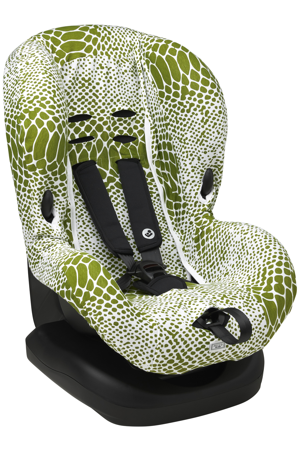 Kindersitzbezug Snake - avocado - Gruppe 1+