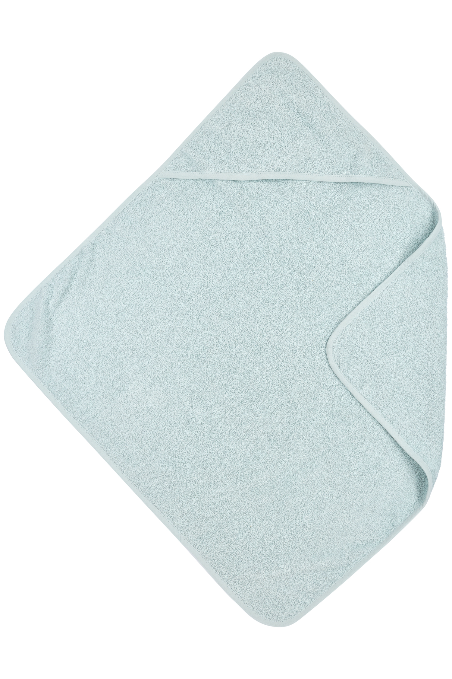 Bathcape terry Uni - light blue - 75x75cm