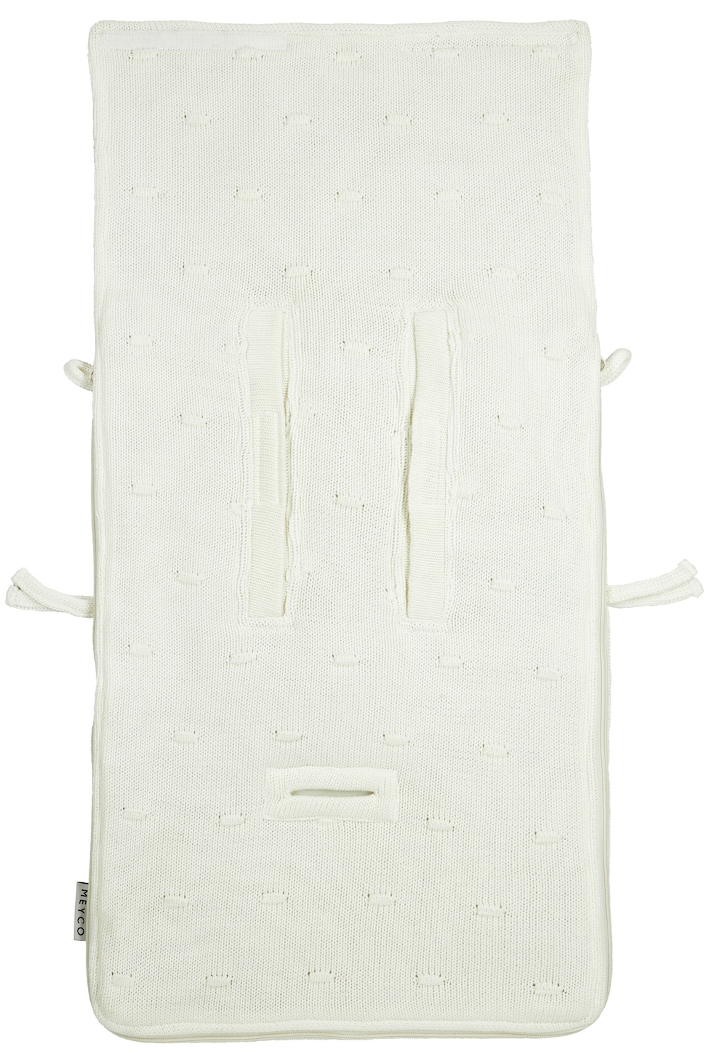 Footmuff Knots - offwhite - 40x82cm