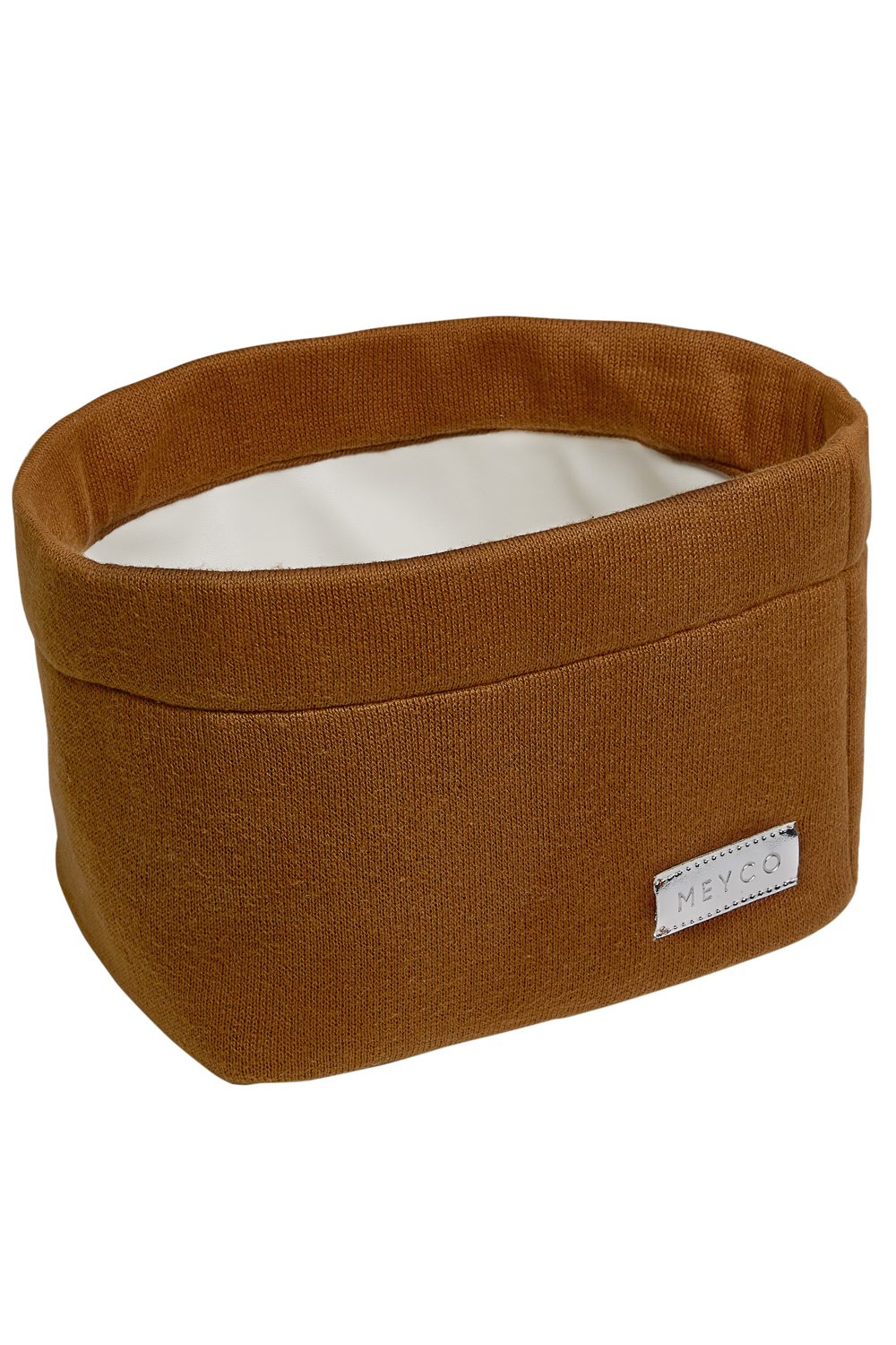 Nursery basket Knit Basic - camel - Medium