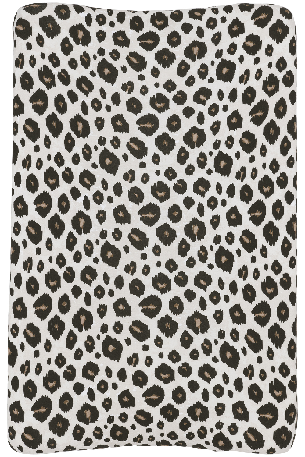 Aankleedkussenhoes Leopard - sand melange - 50x70cm