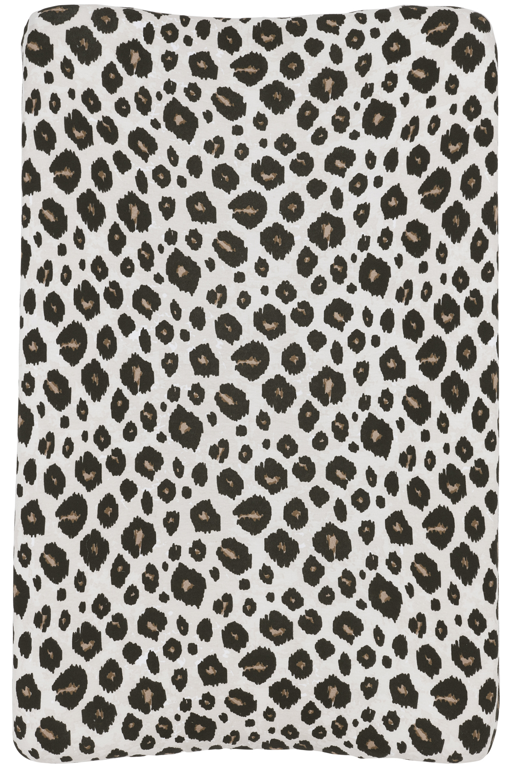 Changing mat cover Leopard - sand melange - 50x70cm