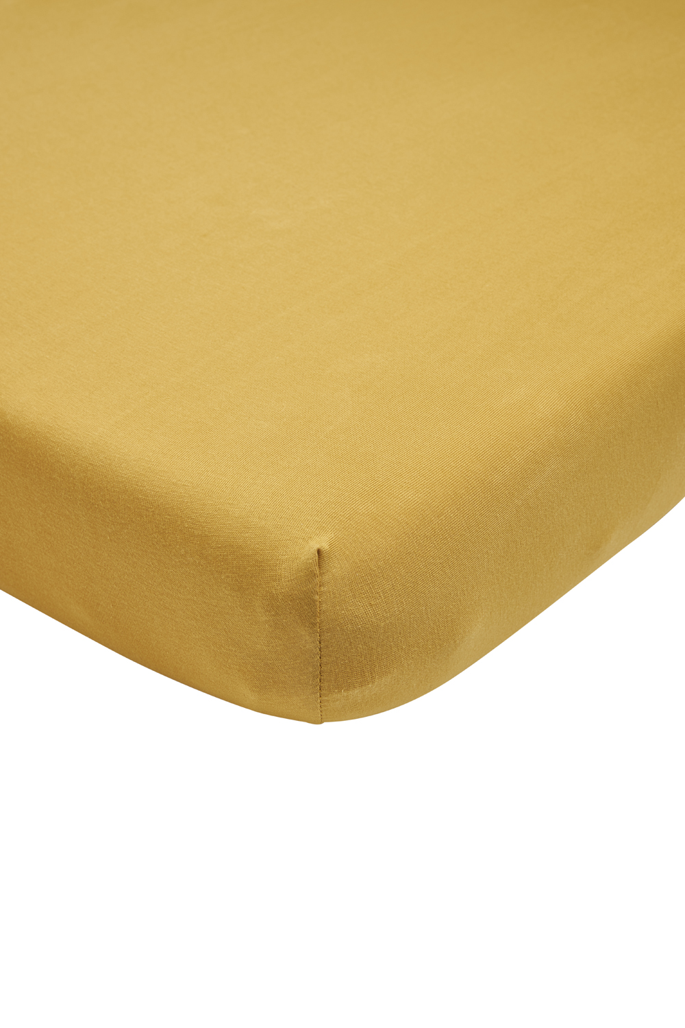 Spannbettlaken Wiege Uni - honey gold - 40x80/90cm