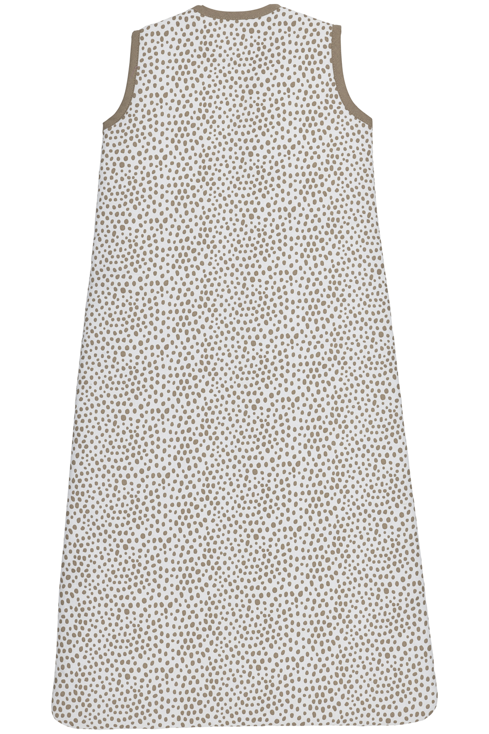 Baby slaapzak gevoerd Cheetah - taupe - 70cm