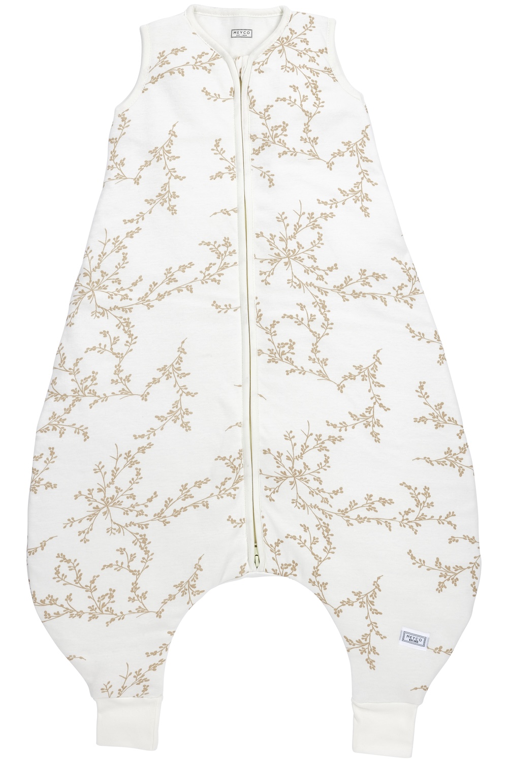 Baby zomer slaapoverall jumper Branches - sand - 80cm - 0.5 TOG
