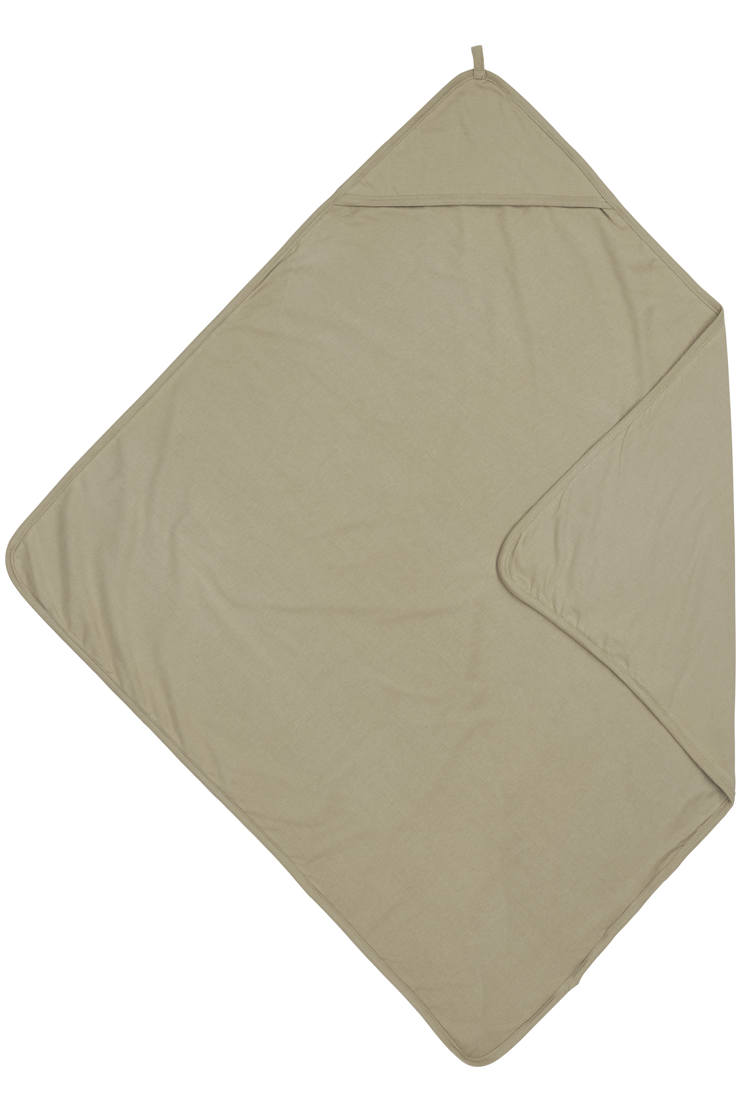 Bathcape Uni - taupe - 80x80cm