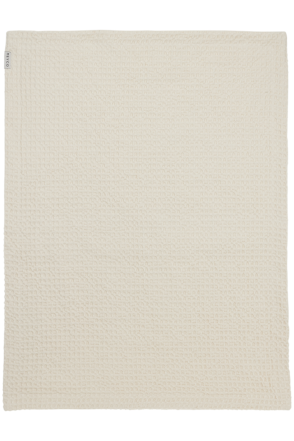 Wiegdeken Waffle Cotton - nature - 75x100cm