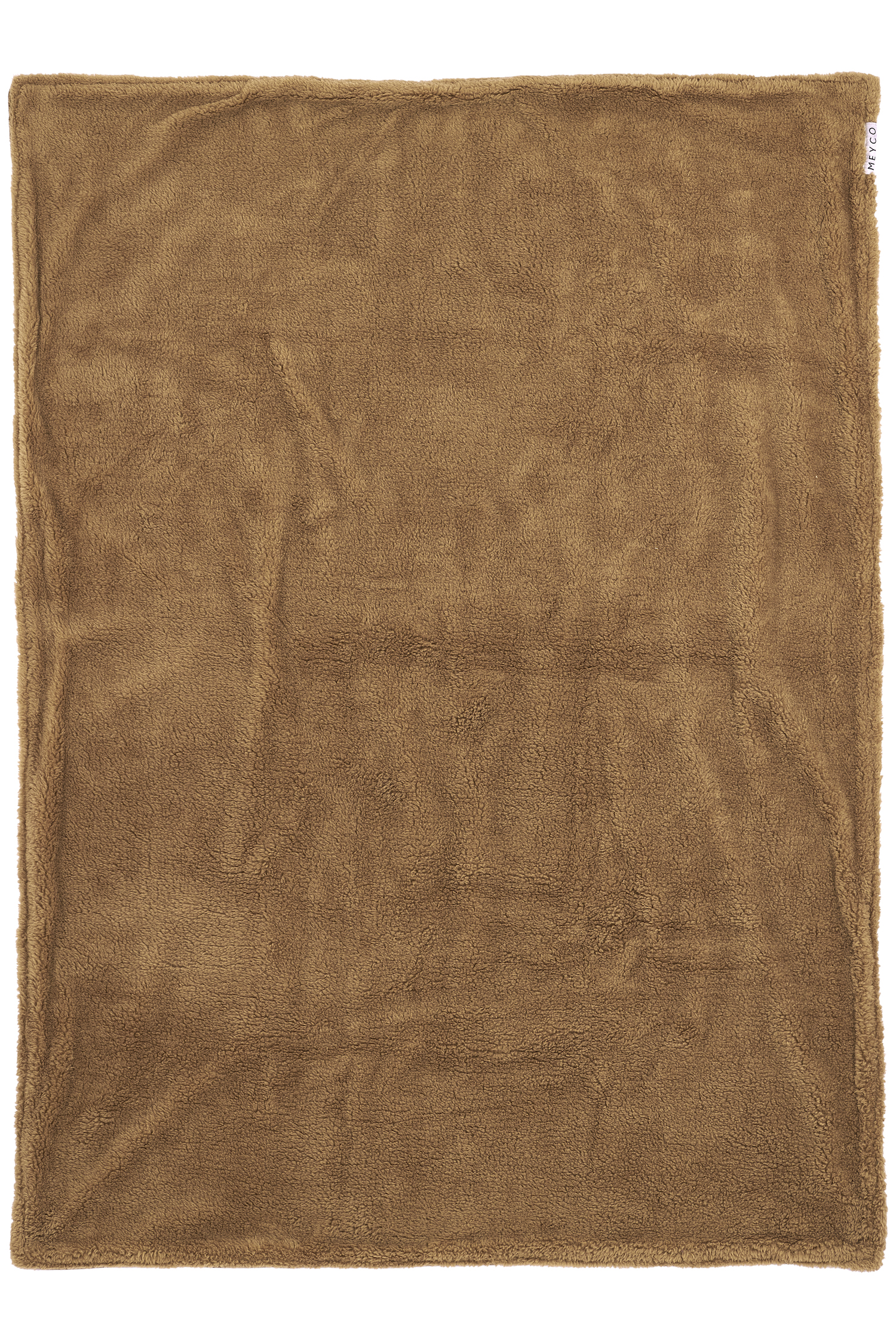 Cot bed blanket Mini Knots teddy - toffee - 100x150cm - 2.0 TOG