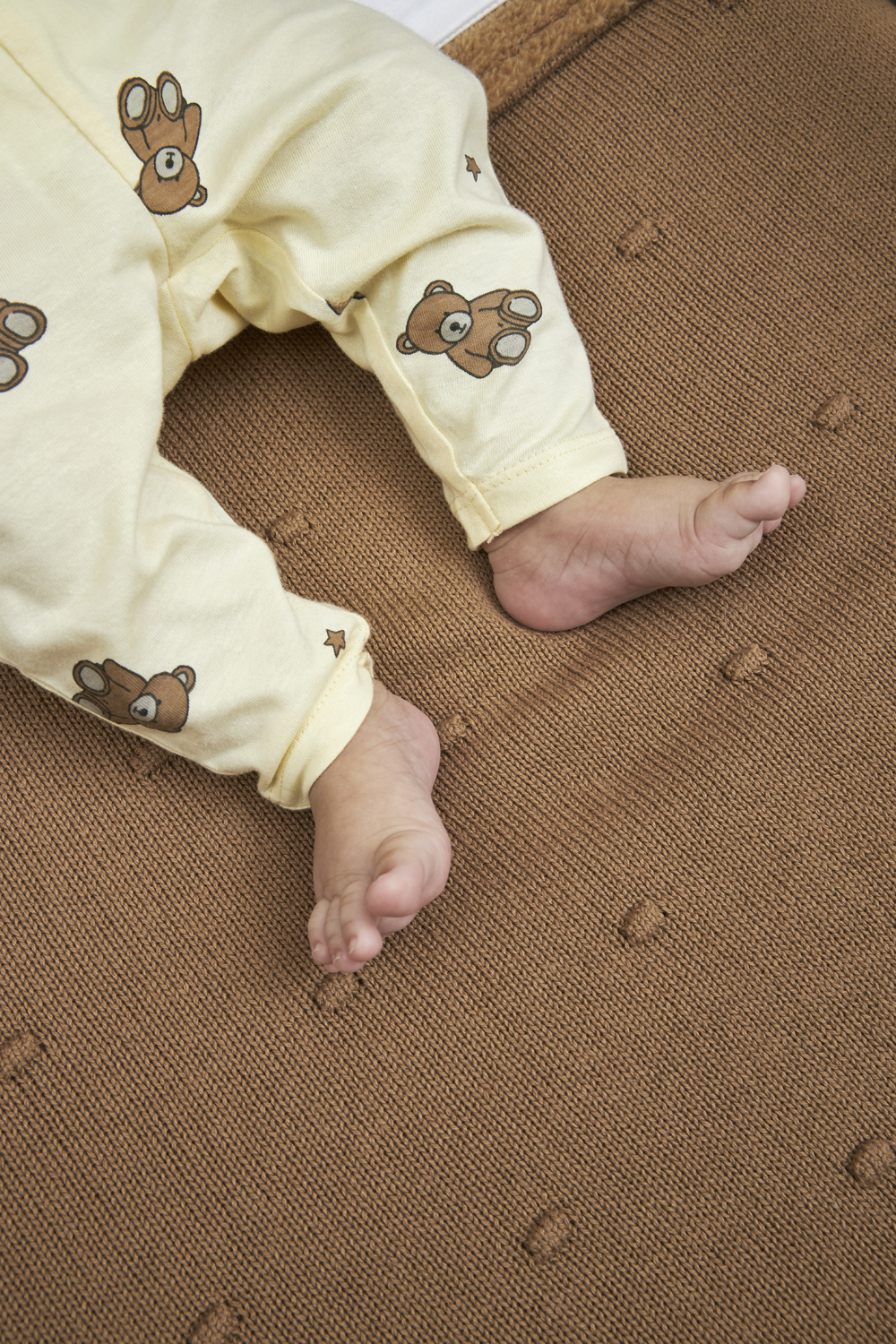 Baby pyjama 2-pack Teddy Bear - Soft Yellow - Maat 50/56