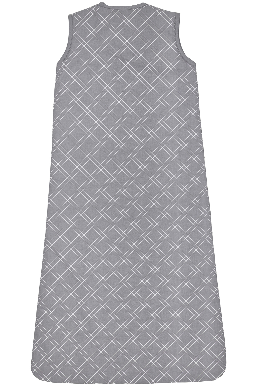 Baby slaapzak gevoerd Double Diamond - grey - 70cm
