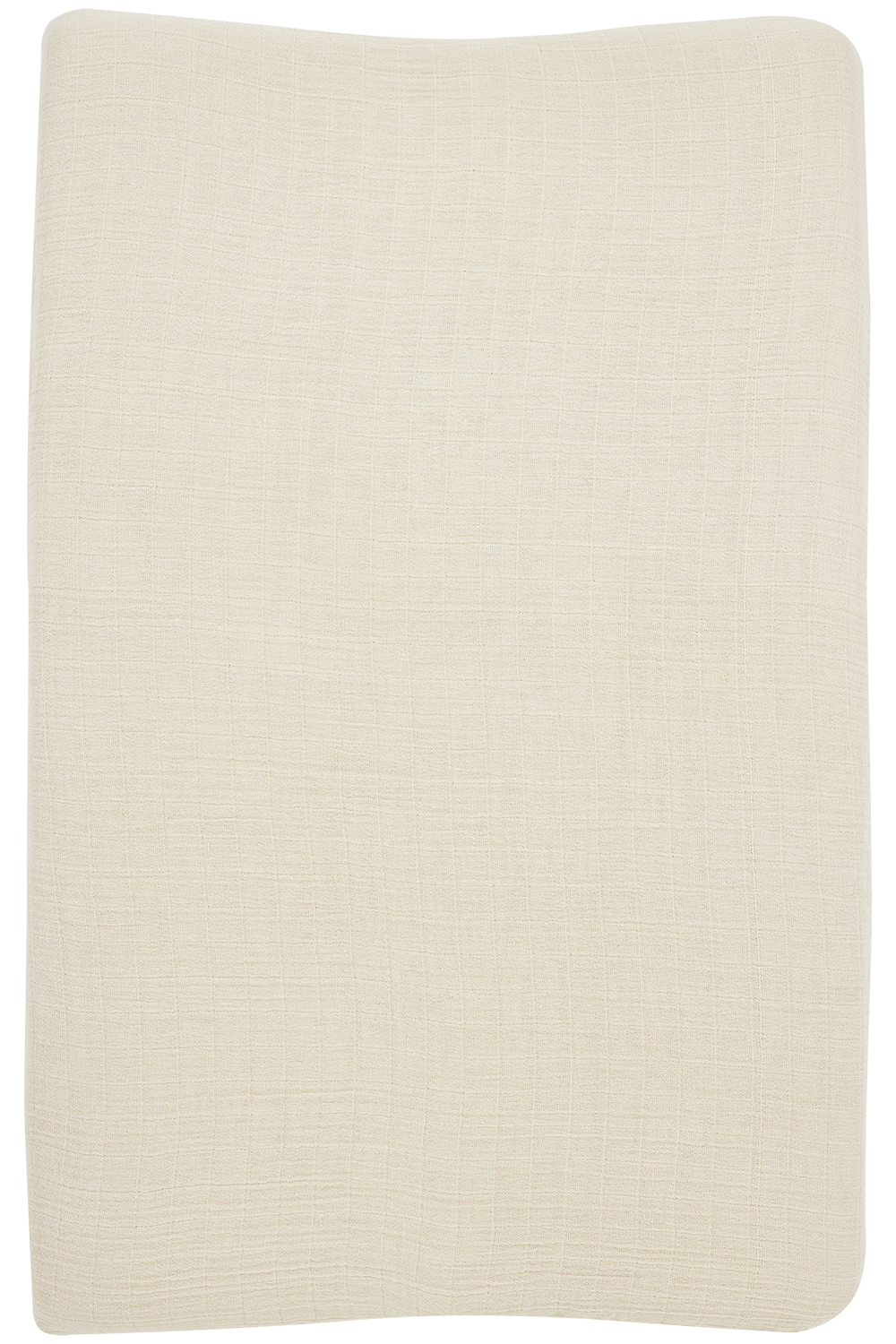 Changing mat cover pre-washed muslin Uni - soft sand - 50x70cm