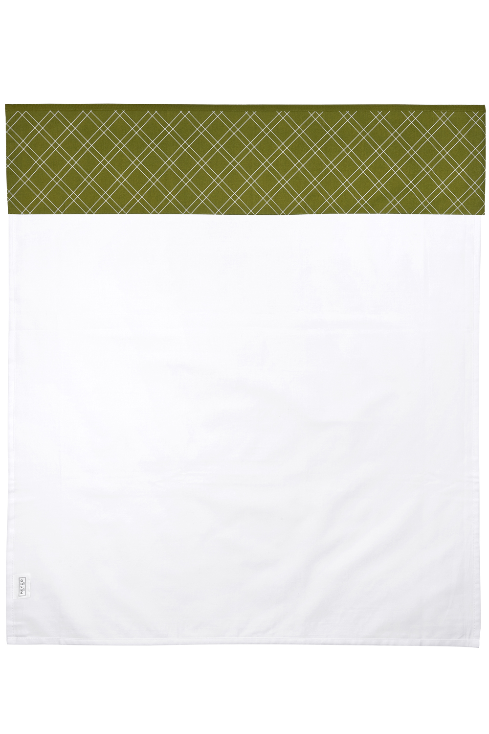 Wieglaken Double Diamond - avocado - 75x100cm - 0.3 TOG