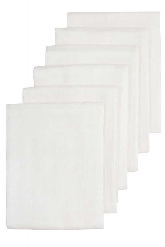 Square 6-pack biological Uni - white - 70x70cm