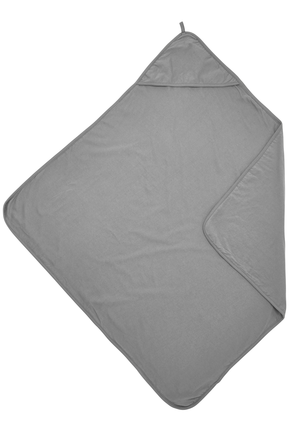 Bathcape Uni - grey - 80x80cm