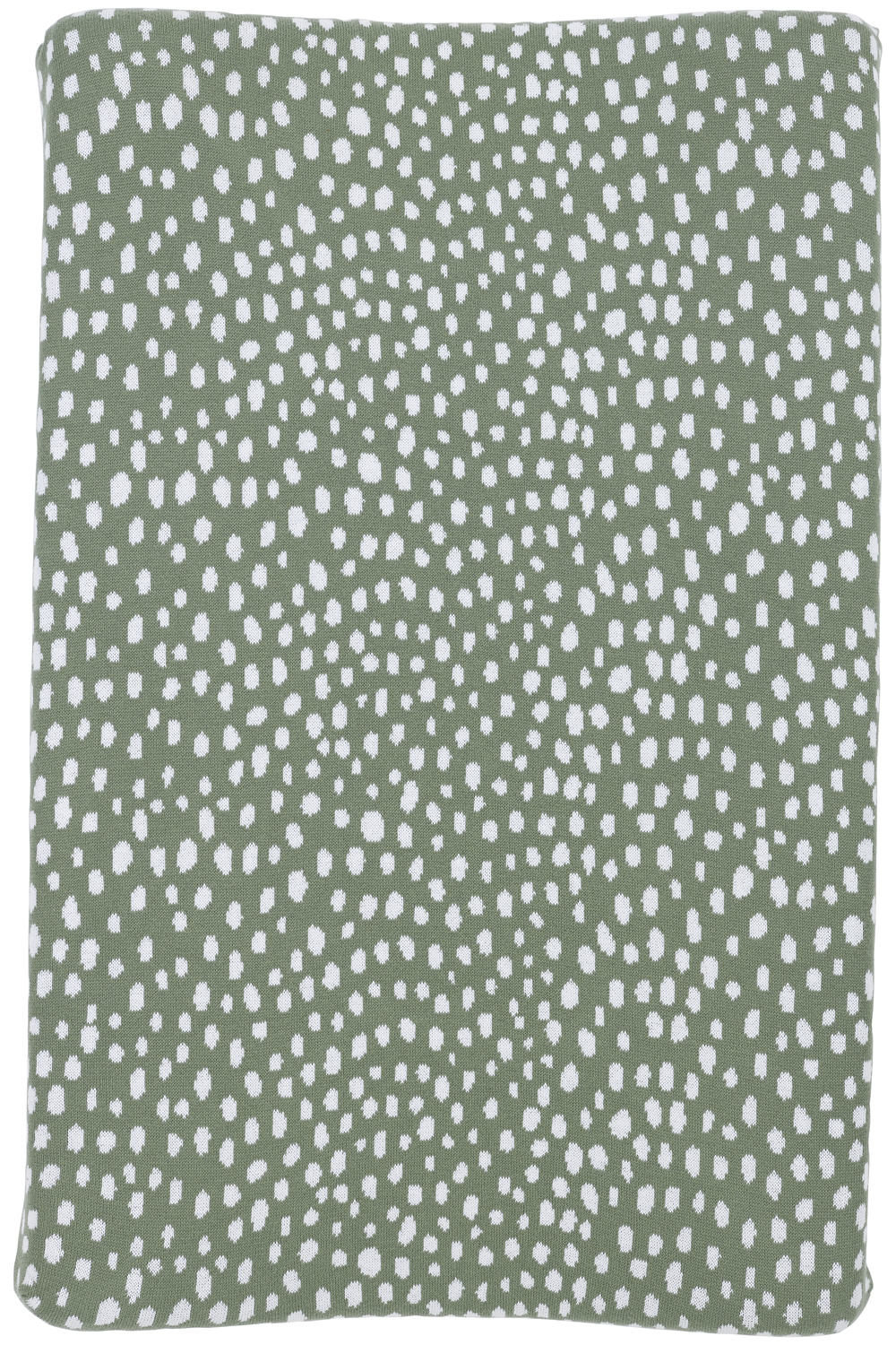 Changing mat cover Cheetah - forest green - 50x70cm