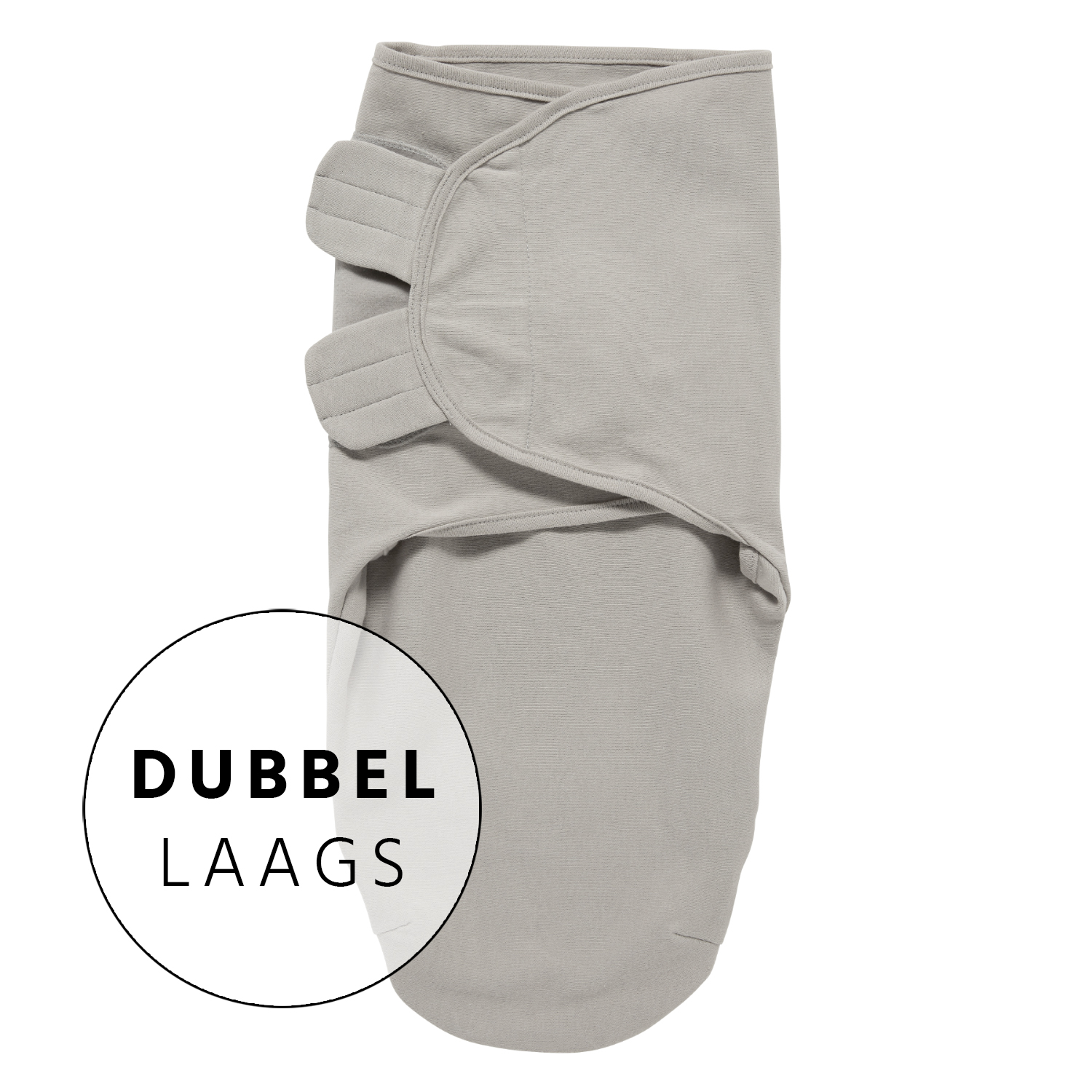 Swaddlemeyco Pucksack Doppelschicht Uni - grey - 0-3 Monate