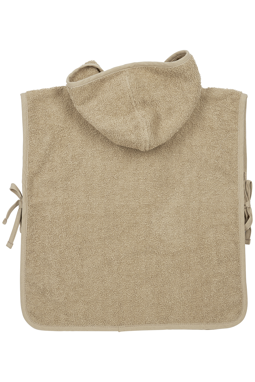 Bath poncho terry Uni - sand - 1-3 years