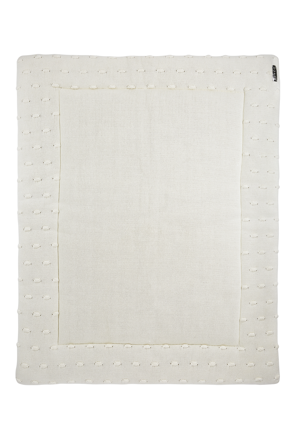 Boxkleed Knots - offwhite - 77x97cm