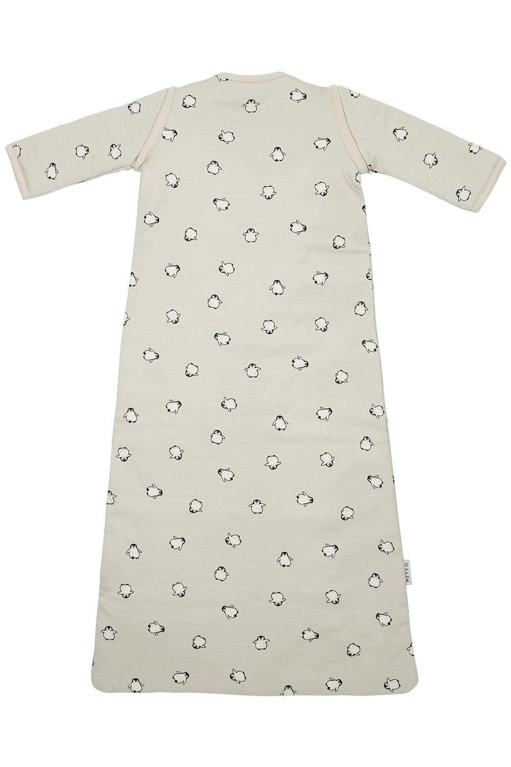 Babyschlafsack mit abnehmbaren Ärmeln Penguin - soft sand - 110cm - 2.5 TOG